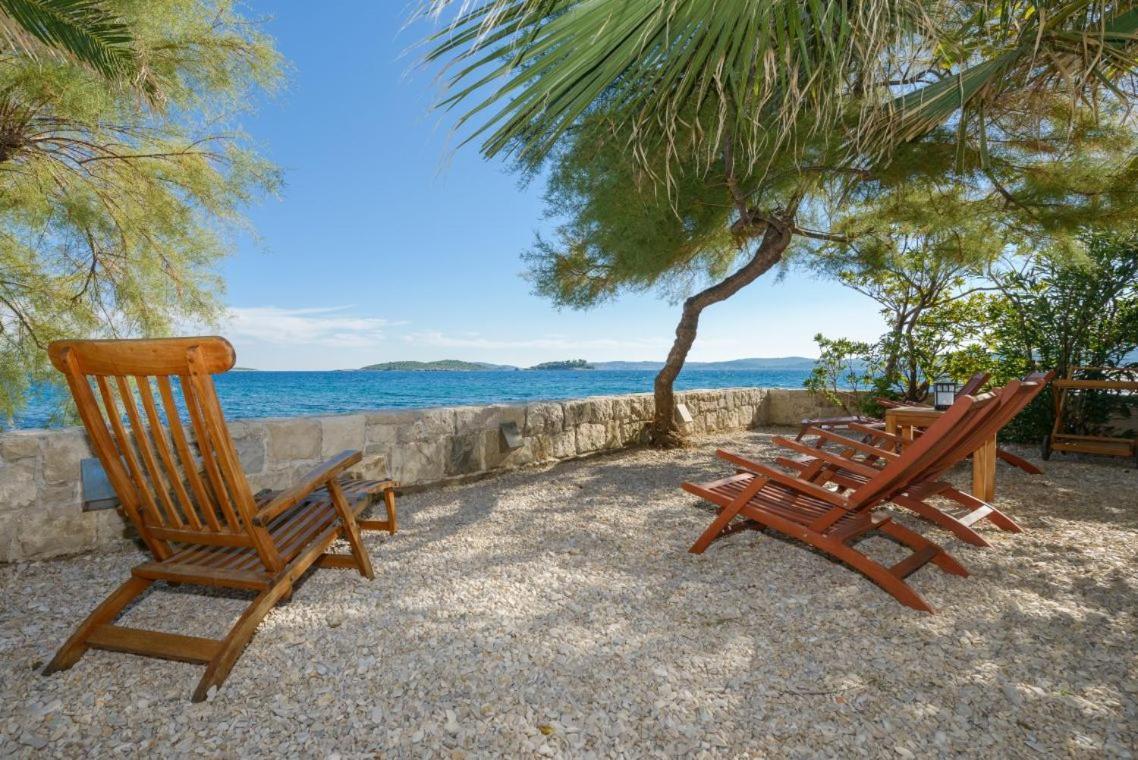 Luxury Beachfront Villa Mare With Private Pool At The Beach Orebic - Peljesac Exterior foto